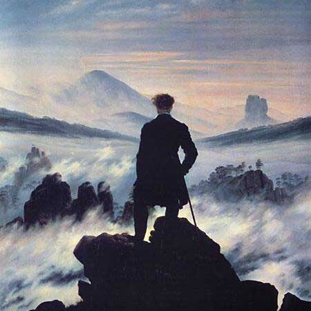 Caspar David Friedrich, Il viandante sopra il mare di nebbia
